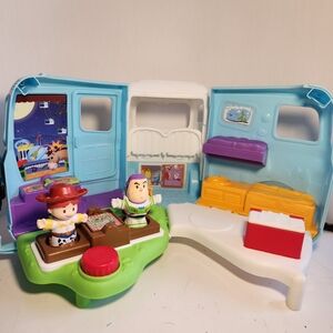 Fisher-Price Little People Toy Story 4 Jessie’s Campground Adventure RV Camper